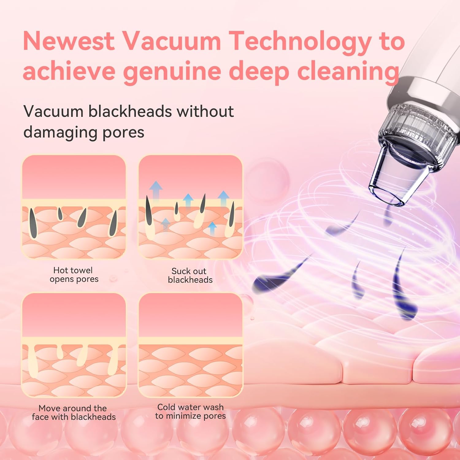 Electric Black Head Suction Instrument Face Cleaner