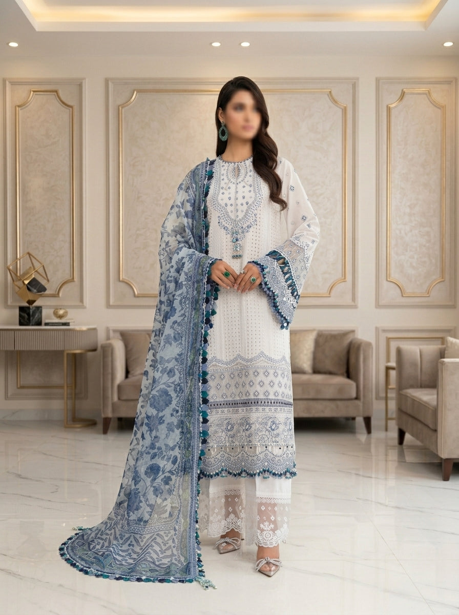 Anaya Alizay Chikankari Lawn Suit