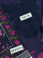 Digital Printed Lawn Suit — With Lawn Printed Dupatta